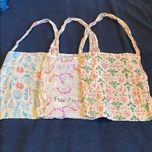 Free people bundle of 3 bags / totes